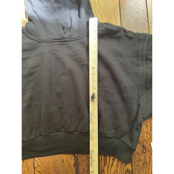 Free People Movement Snow Flow Hoodie Geo Stripe Black Size Small S NWT - Picture 3 of 6